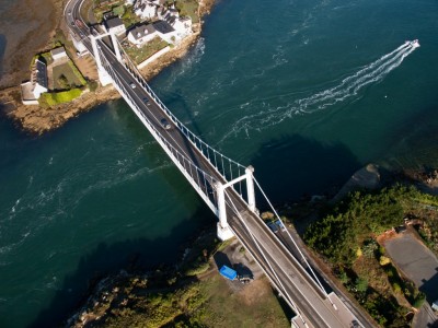 Le Pont Lorois vu du ciel