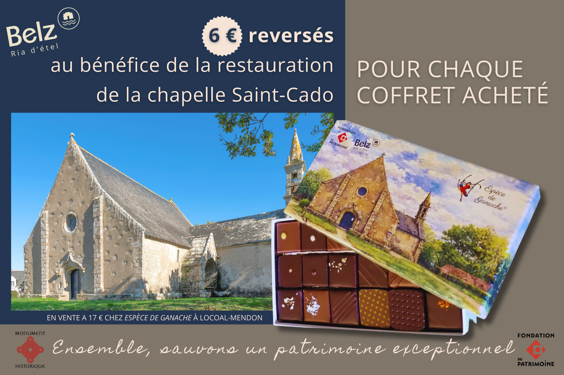 Panneau chocolats st cado Panneau chocolats st cado