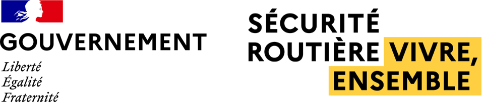 Logo securite routiere