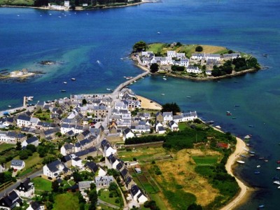 Ile de st cado vue du ciel