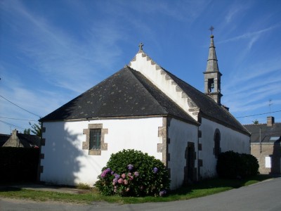 La chapelle vue côté du Villionnec