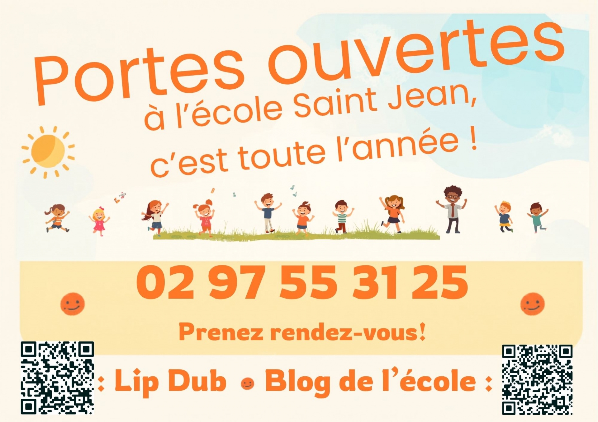 Affiche ecole saint jean Affiche ecole saint jean