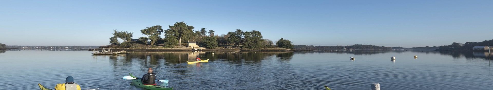 L'ile du Riech face  Kerhuen