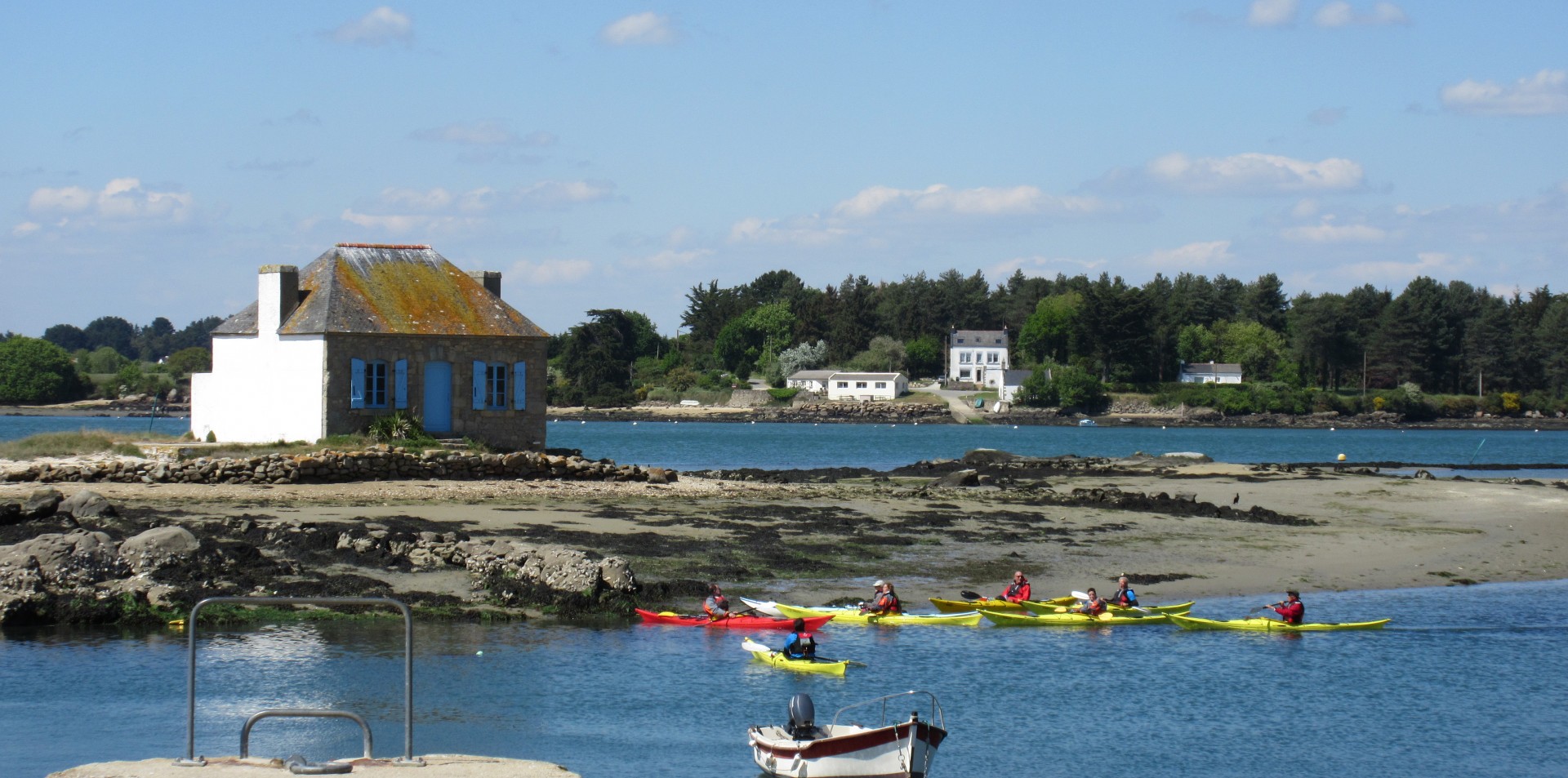 Loisirs nautiques sur la ria d'Etel